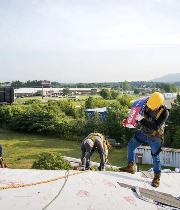 commercial roof replacement